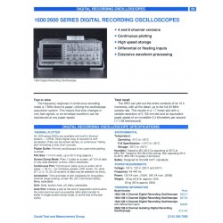 Gould DSO 4096 - 1.6GS/s - 200 MHz