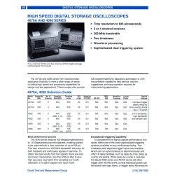Gould DSO 4092 - 800MS/s - 200 MHz