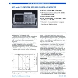 Gould DSO 465 - 200MS/s - 100 MHz