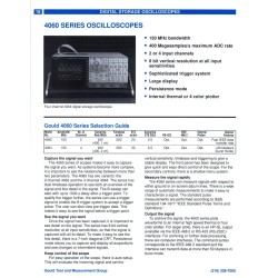 Gould DSO 4064 - 400MS/s - 150 MHz