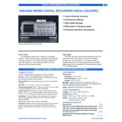 Gould DSO 1602 - 20MS/s - 20 MHz