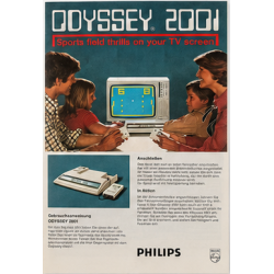 Philips Odyssey 2001 Game Console (1977)