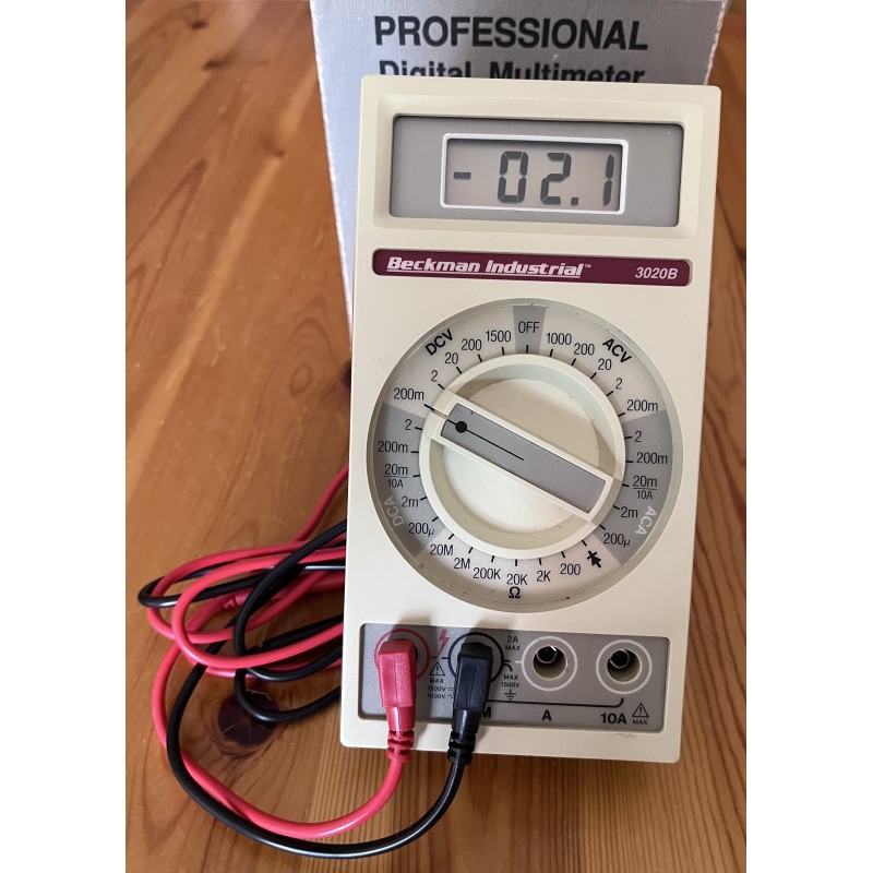 Beckman Ind. 3020B Professional Multimeter