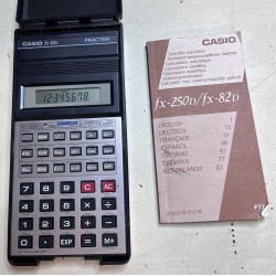 Casio FX-82D Fraction