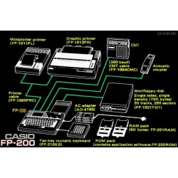 Casio FP 200