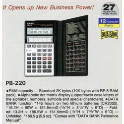 Casio PB-220