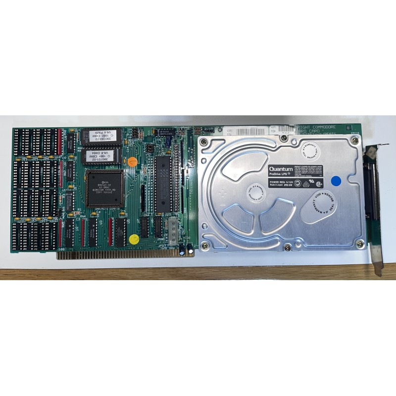 Commodore A2091 SCSI Controller & RAM Expansion Card